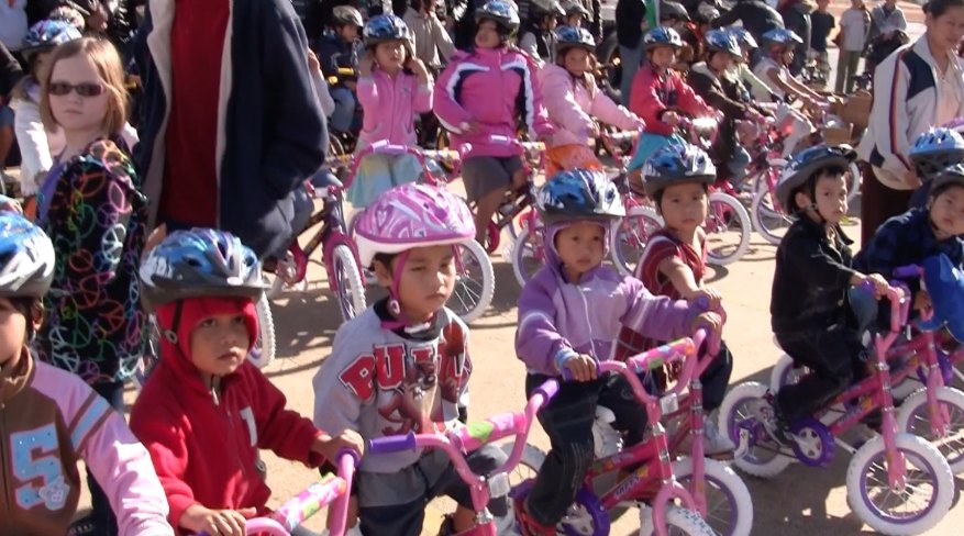 Bicycle Charity Gifting